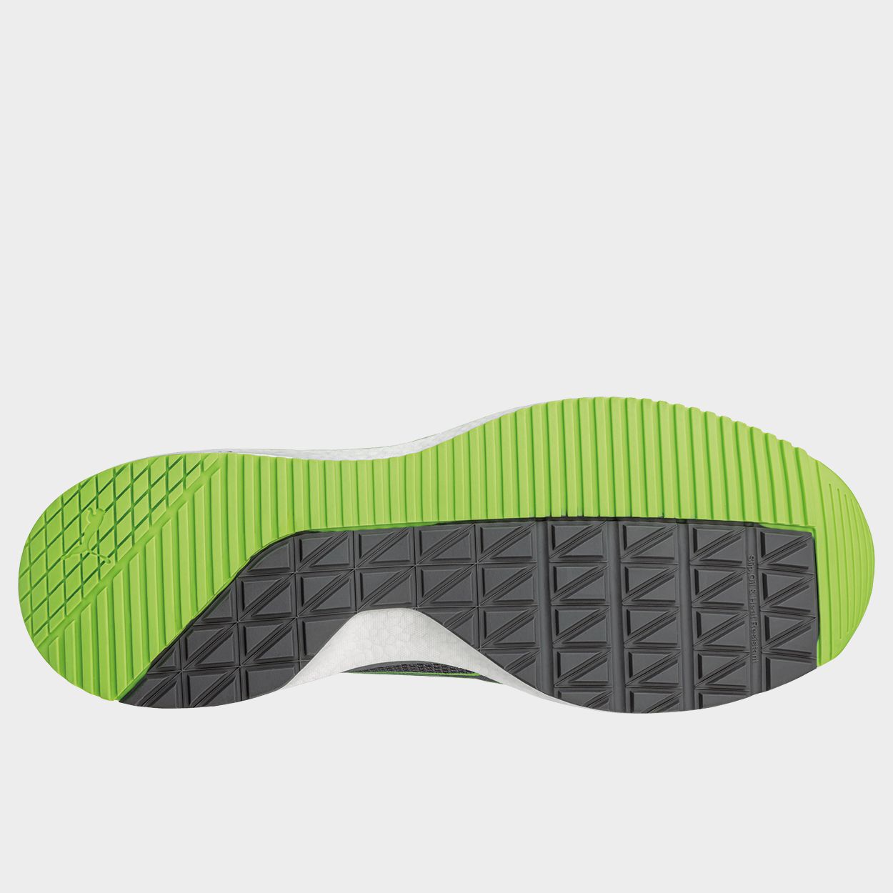 Încălțăminte de protecție PUMA SLIDE GREY/GREEN S1PS ESD FO HRO SR - 8