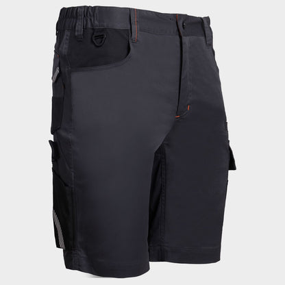 Работен къс панталон Kastor Stretch GREY/ORANGE - 5