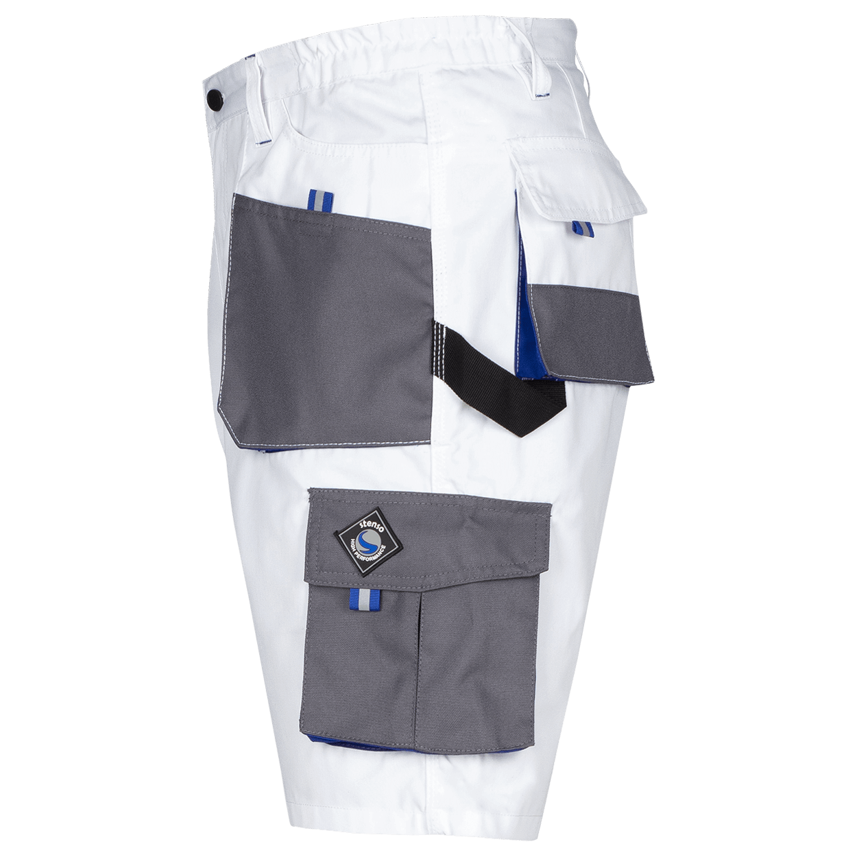 Work shorts KASTOR WHITE - 3