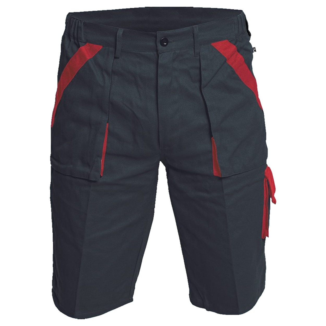 MAX SHORTS Къс панталон, 260 гр. черно/червено, 0310000865