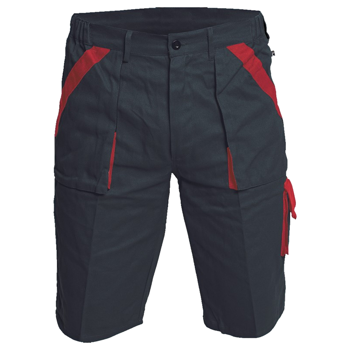 MAX SHORTS Къс панталон, 260 гр. черно/червено, 0310000865