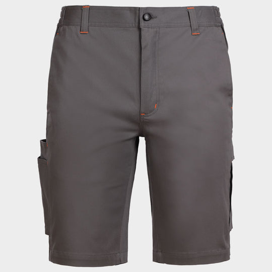 Работен къс панталон MELBOURNE STRETCH  GREY/BLACK - 1