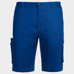 Работен къс панталон MELBOURNE STRETCH SPECIAL ROYAL BLUE/BLACK - 1
