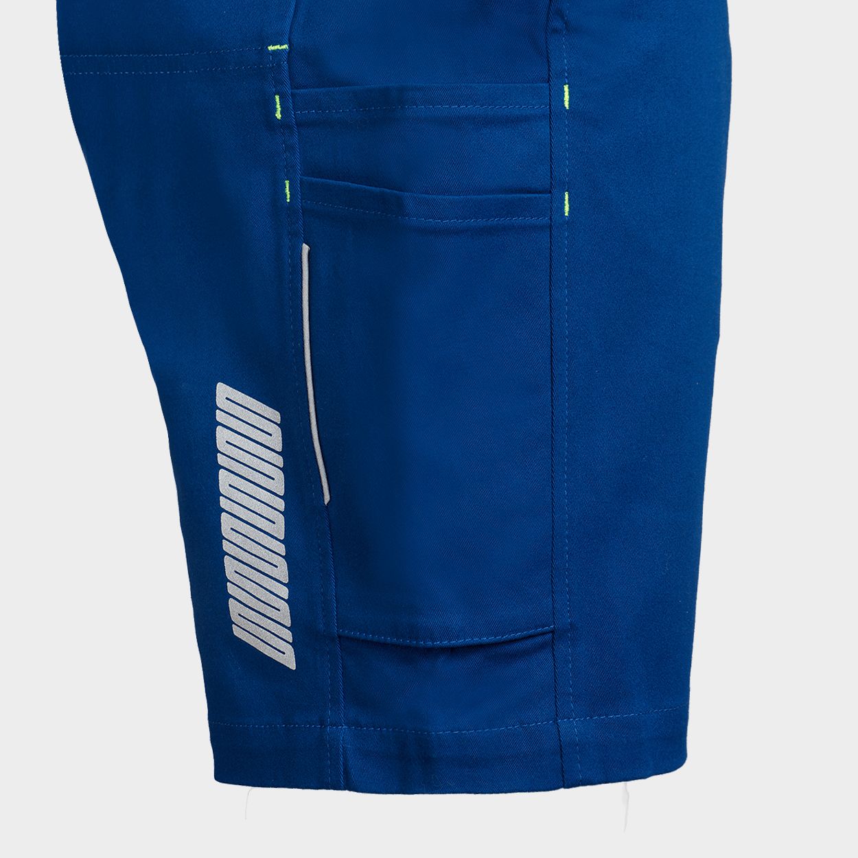 Работен къс панталон MELBOURNE STRETCH SPECIAL ROYAL BLUE/BLACK - 4