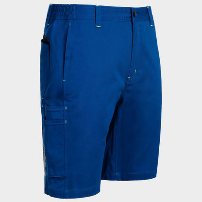 Работен къс панталон MELBOURNE STRETCH SPECIAL ROYAL BLUE/BLACK - 5