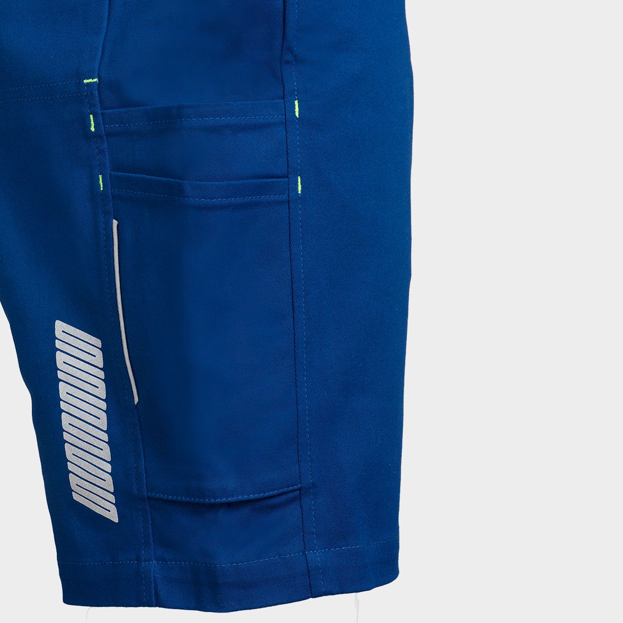 Работен къс панталон MELBOURNE STRETCH SPECIAL ROYAL BLUE/BLACK - 7