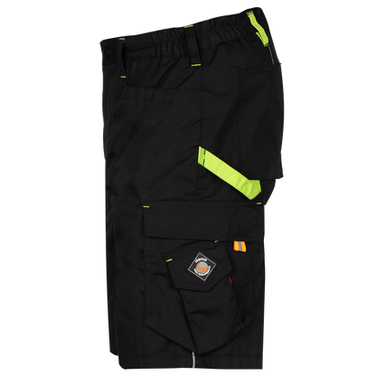 Работен къс панталон PRISMA BLACK - 3