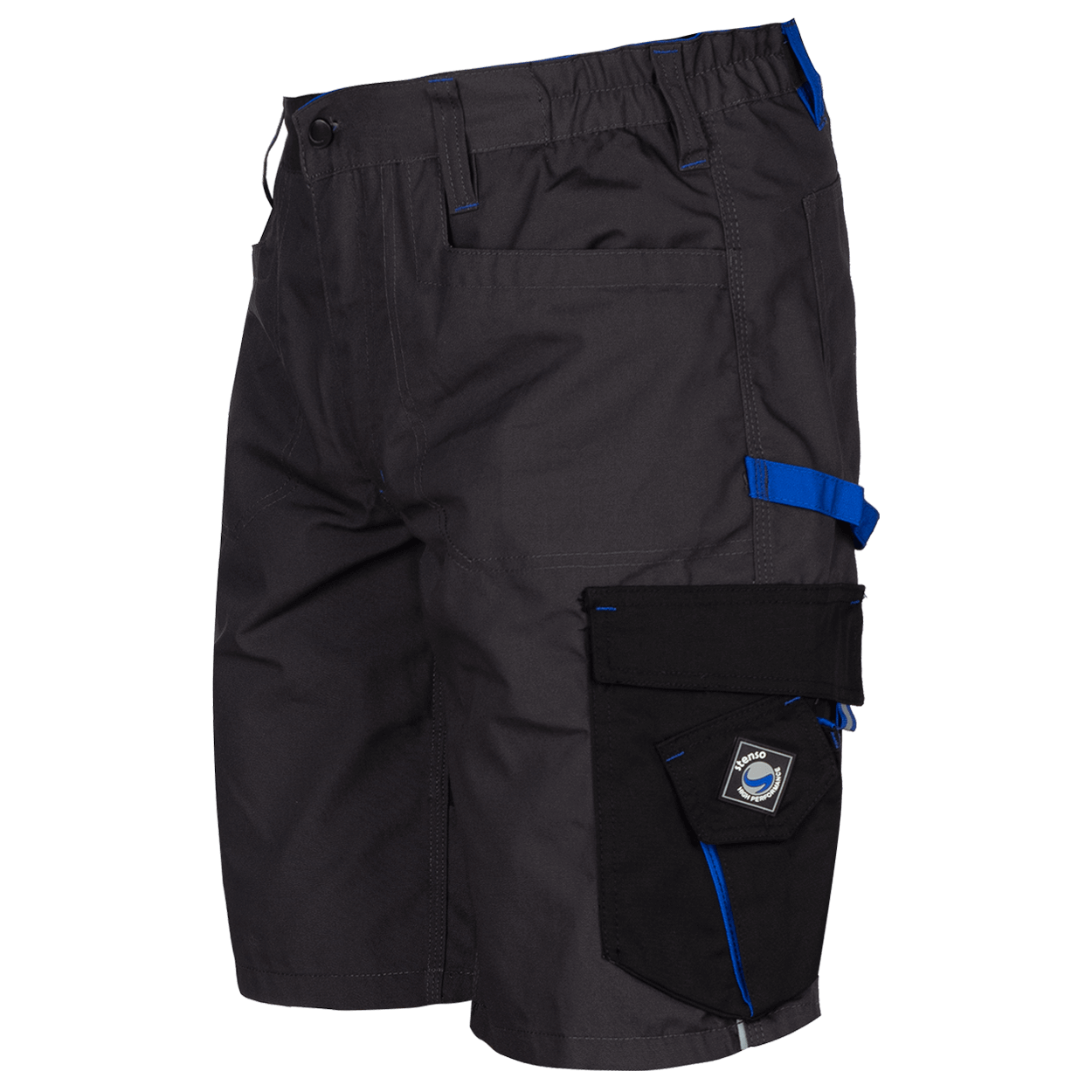 Pantaloni scurți de lucru PRISMA GRI INCHIS - 4