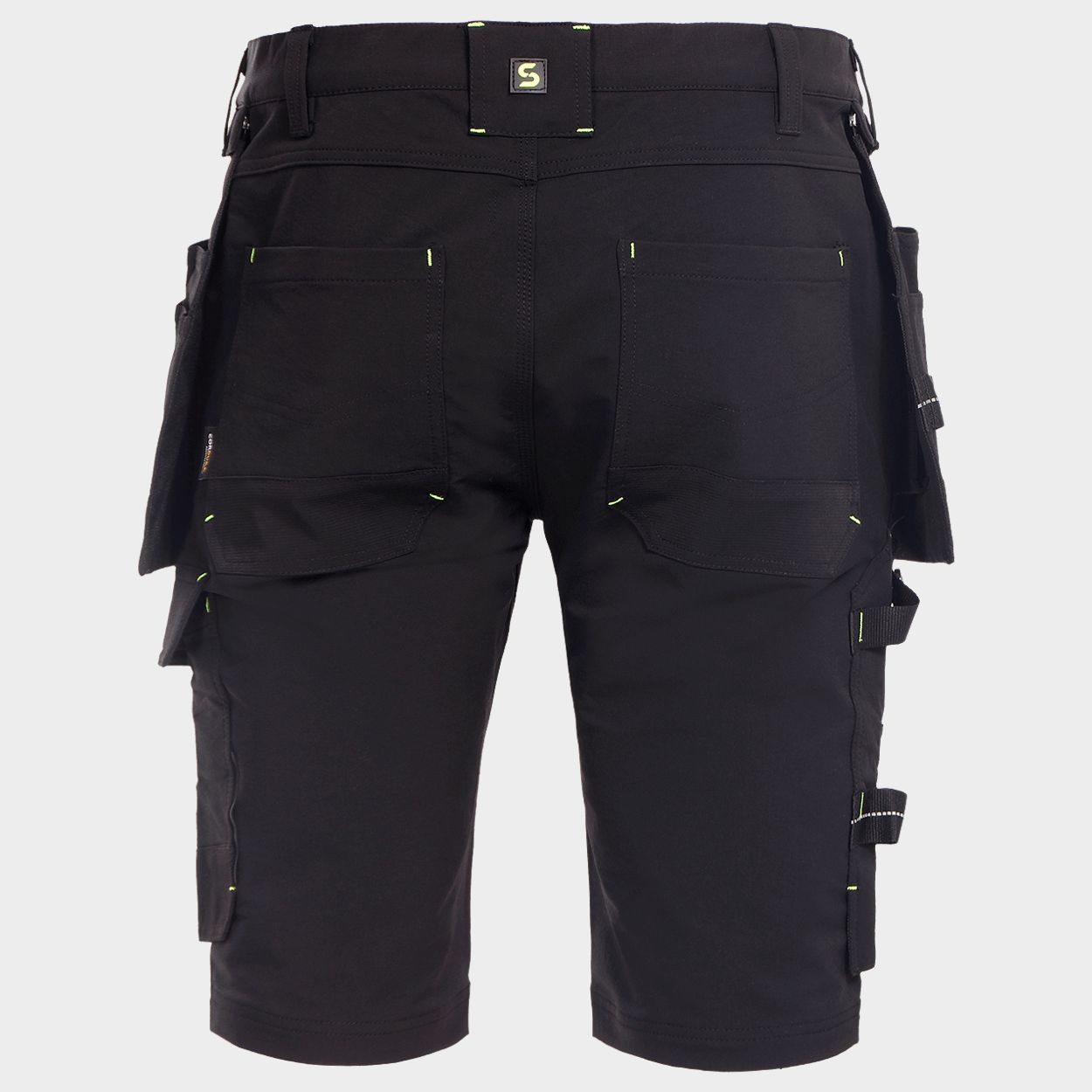 Работен къс панталон TASK BLACK - 3