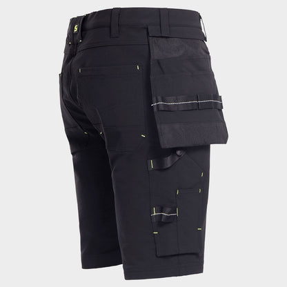 Работен къс панталон TASK BLACK - 5