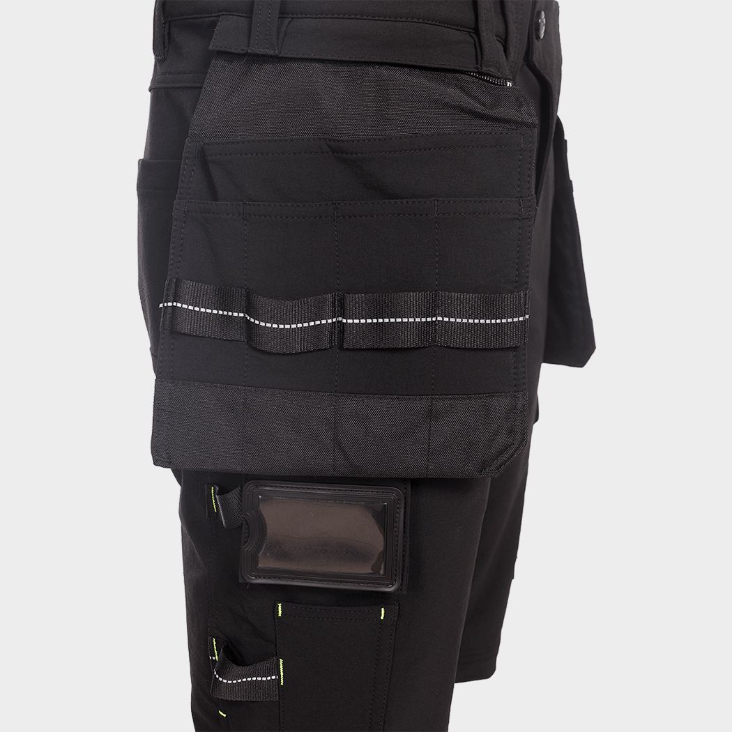 Работен къс панталон TASK BLACK - 6