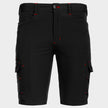 Pantaloni scurți de lucru VIGOR NEGRU/ROȘU - 1