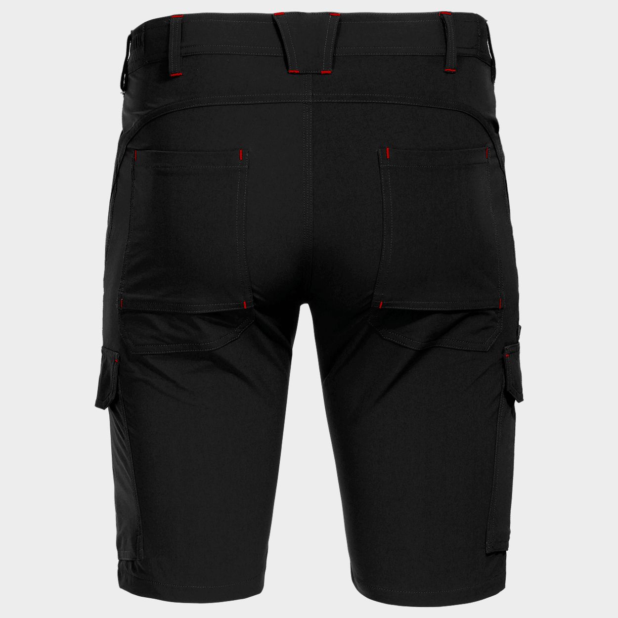 Pantaloni scurți de lucru VIGOR NEGRU/ROȘU - 3