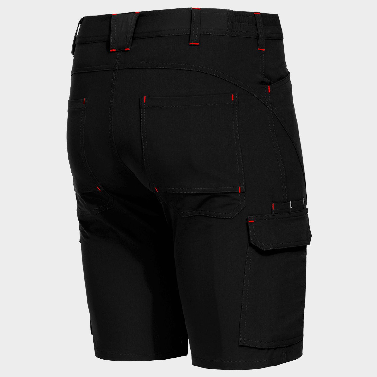 Pantaloni scurți de lucru VIGOR NEGRU/ROȘU - 6