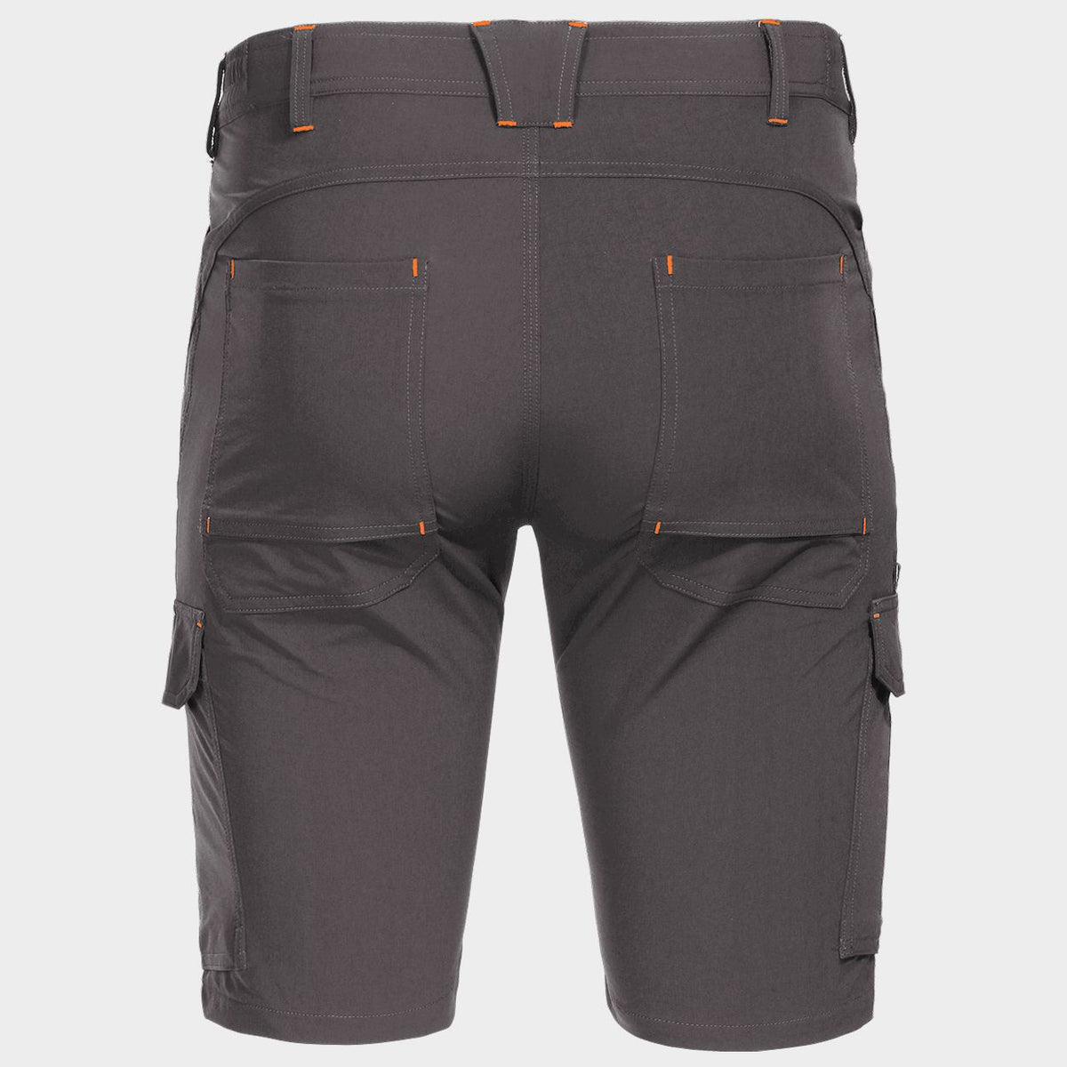 Работен къс панталон VIGOR GREY/ORANGE - 3
