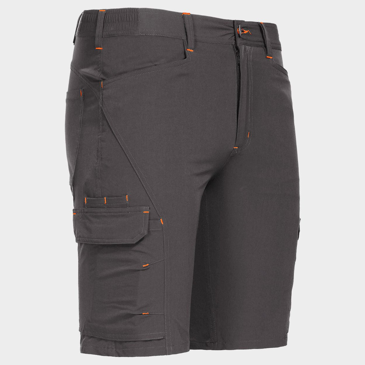 Работен къс панталон VIGOR GREY/ORANGE - 5