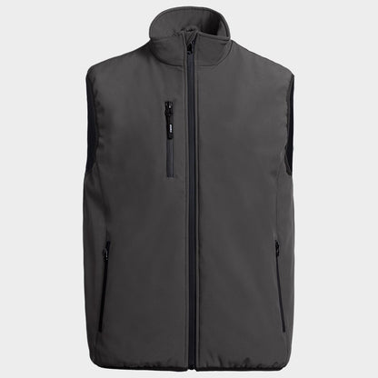 Work softshell vest REEF PAD SOFTSHELL GREY - 1