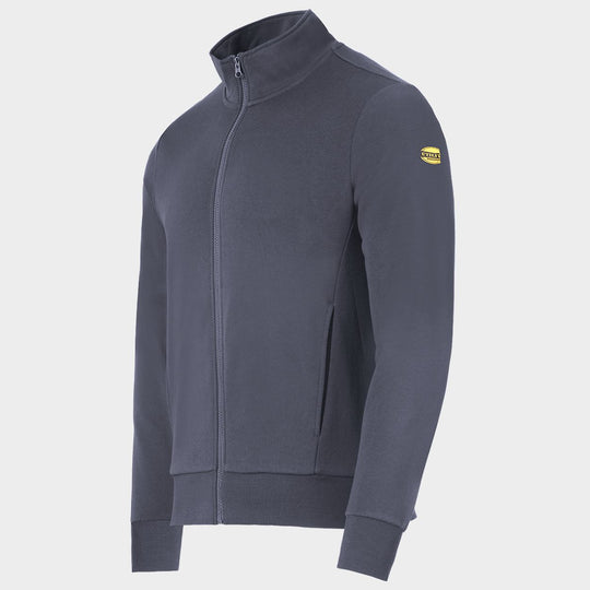 Работен суитшърт DIADORA FZ SMART 2.0 STEEL GREY - 2