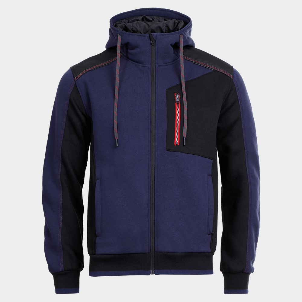 Work sweatshirt REVOLT 2.0 DARK BLUE/BLACK - 1