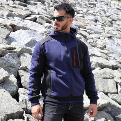 Work sweatshirt REVOLT 2.0 DARK BLUE/BLACK - 3