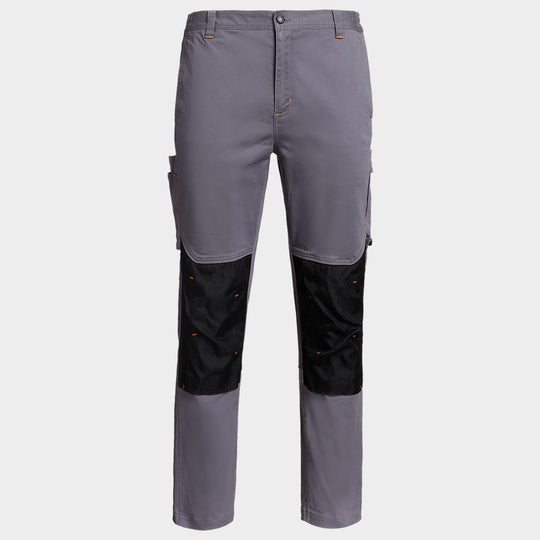 Work trouser MELBOURNE STRETCH GREY/BLACK - 1