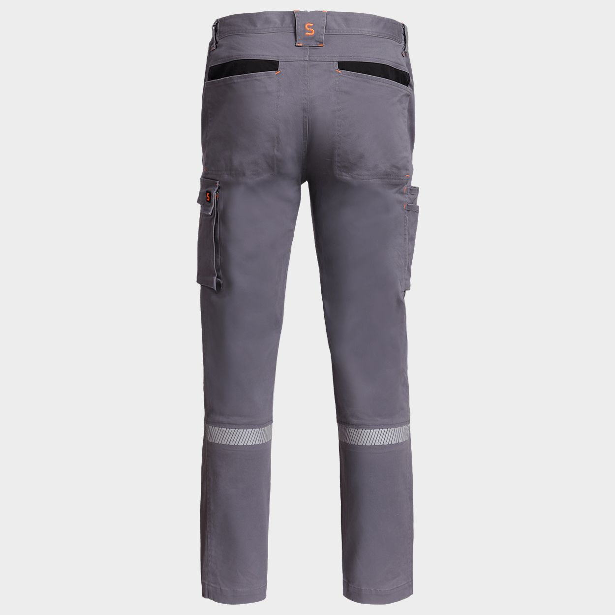 Παντελόνι εργασίας MELBOURNE STRETCH GREY/BLACK - 2