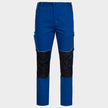 Παντελόνι εργασίας MELBOURNE STRETCH SPECIAL ROYAL BLUE/BLACK - 1