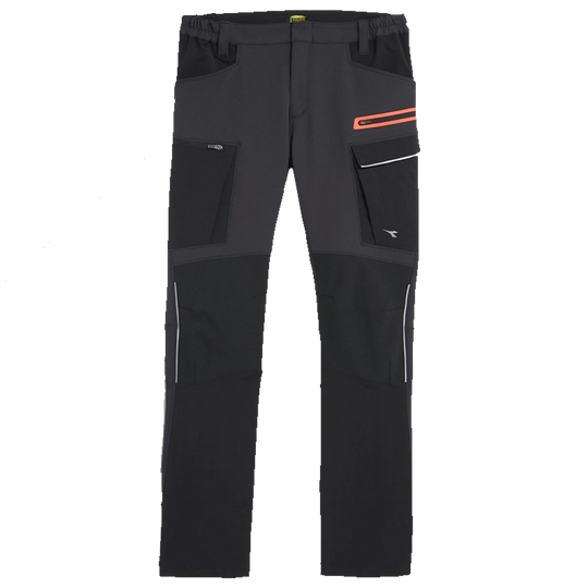 Work trousers DIADORA PANT HYBRID CARGO BLACK/GREY