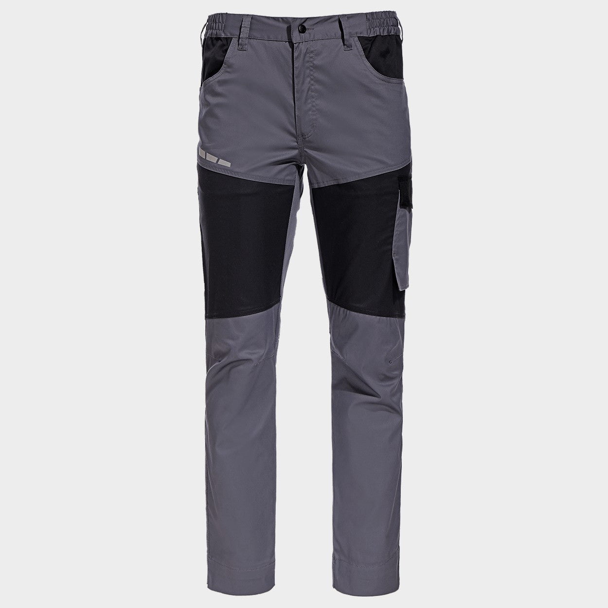 Work trousers EOS STRETCH LIGHT GREY/DARK GREY - 1