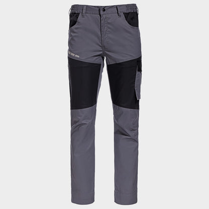 Work trousers EOS STRETCH LIGHT GREY/DARK GREY - 1