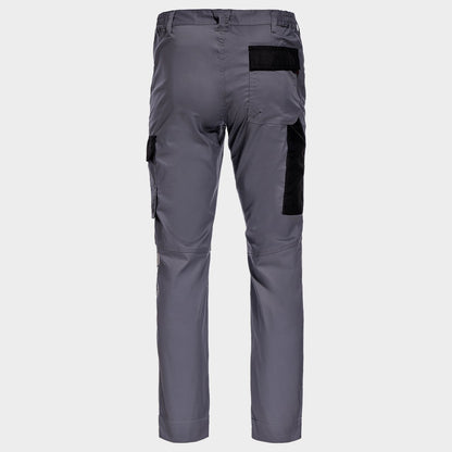Work trousers EOS STRETCH LIGHT GREY/DARK GREY - 2