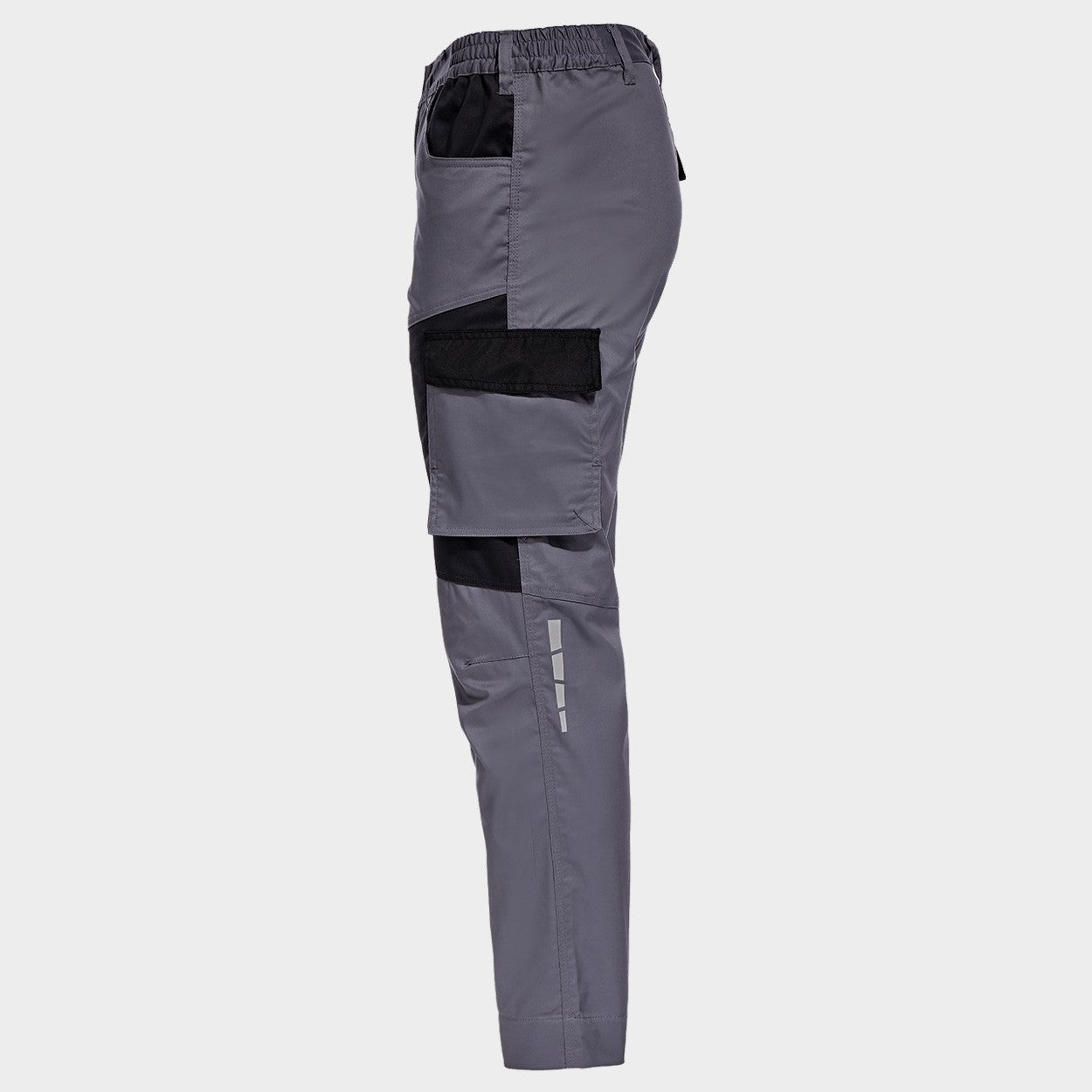 Work trousers EOS STRETCH LIGHT GREY/DARK GREY - 4