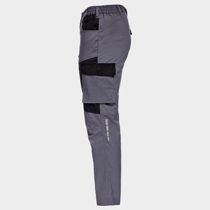 Work trousers EOS STRETCH LIGHT GREY/DARK GREY - 4