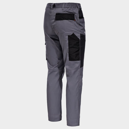 Work trousers EOS STRETCH LIGHT GREY/DARK GREY - 5