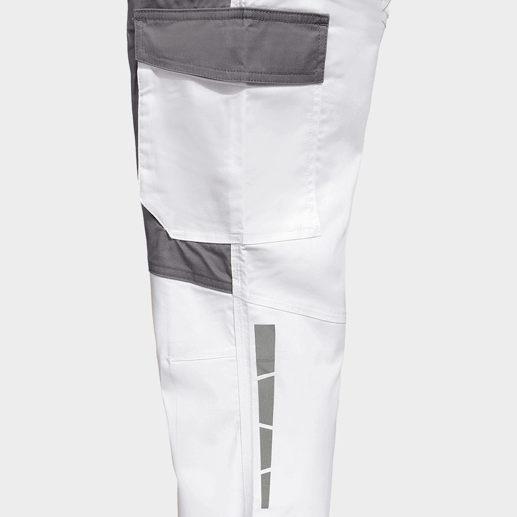 Work trousers EOS STRETCH WHITE/GREY - 7