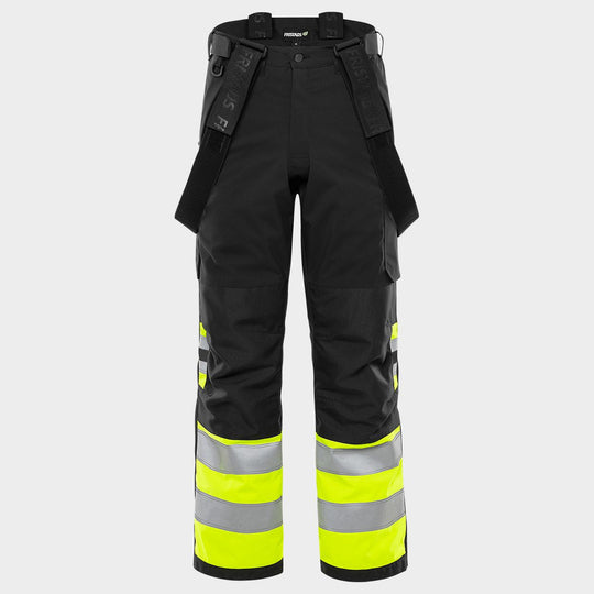 Work trousers FRISTADS HV WINTER YELLOW/BLACK - 2
