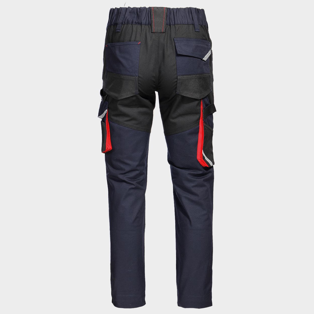Pantaloni de lucru KASTOR STRETCH DARK BLUE/RED - 3