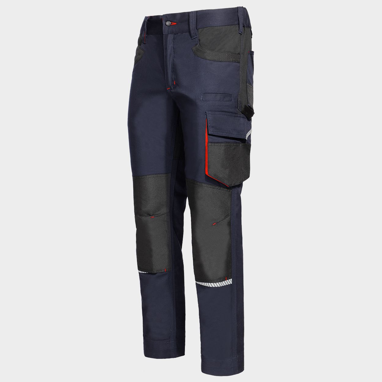 Pantaloni de lucru KASTOR STRETCH DARK BLUE/RED - 4