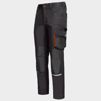 Работен панталон KASTOR STRETCH GREY/ORANGE - 3