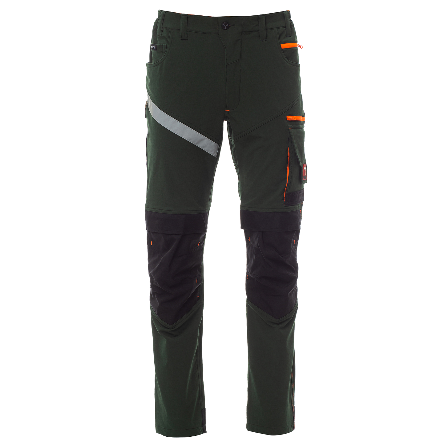Work trousers PAYPER NEXT 4W GREEN/BLACK - 1