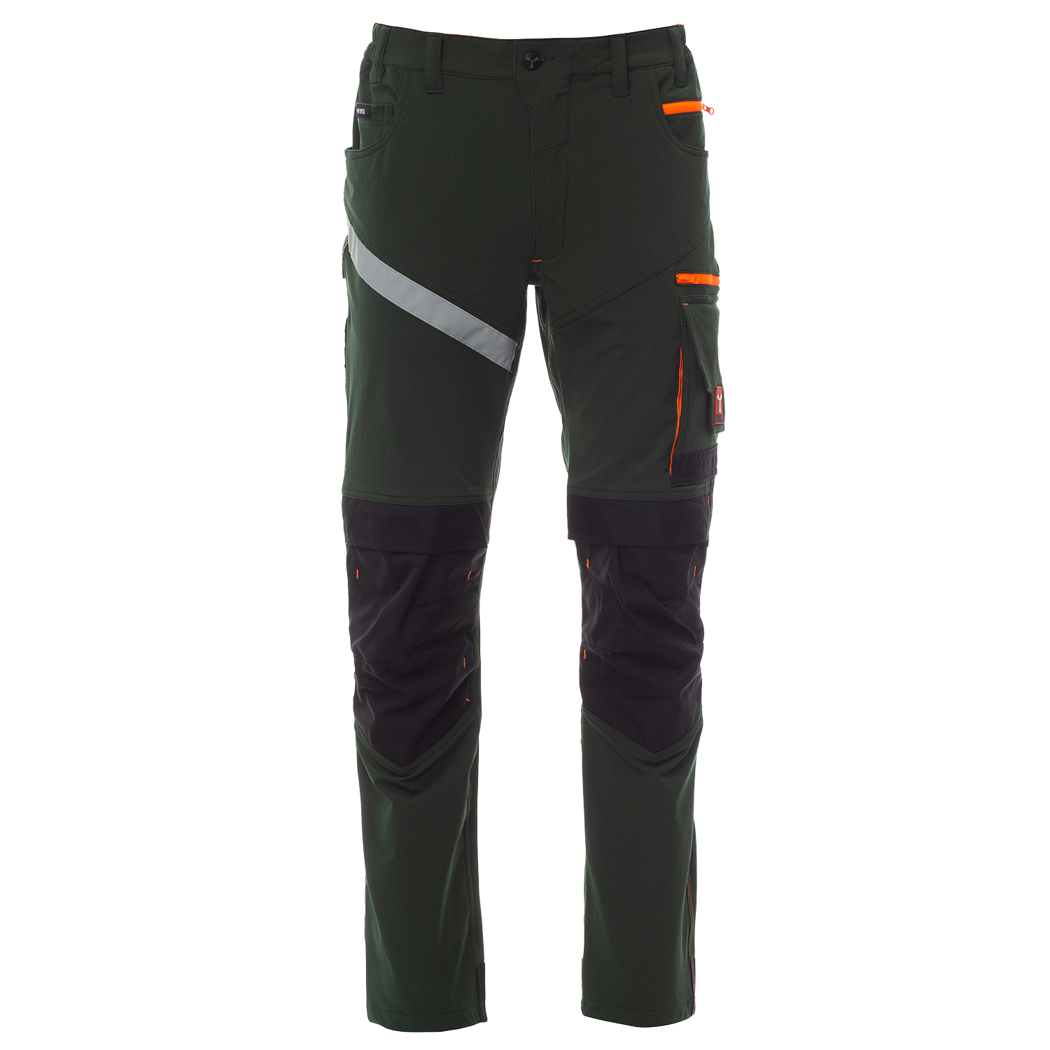 Work trousers PAYPER NEXT 4W GREEN/BLACK - 1