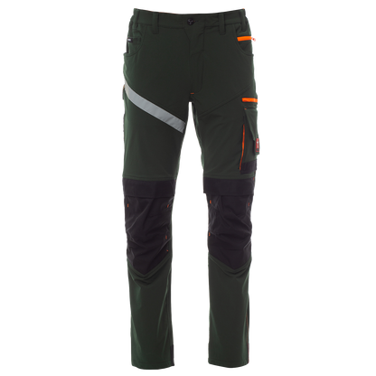 Work trousers PAYPER NEXT 4W GREEN/BLACK - 1