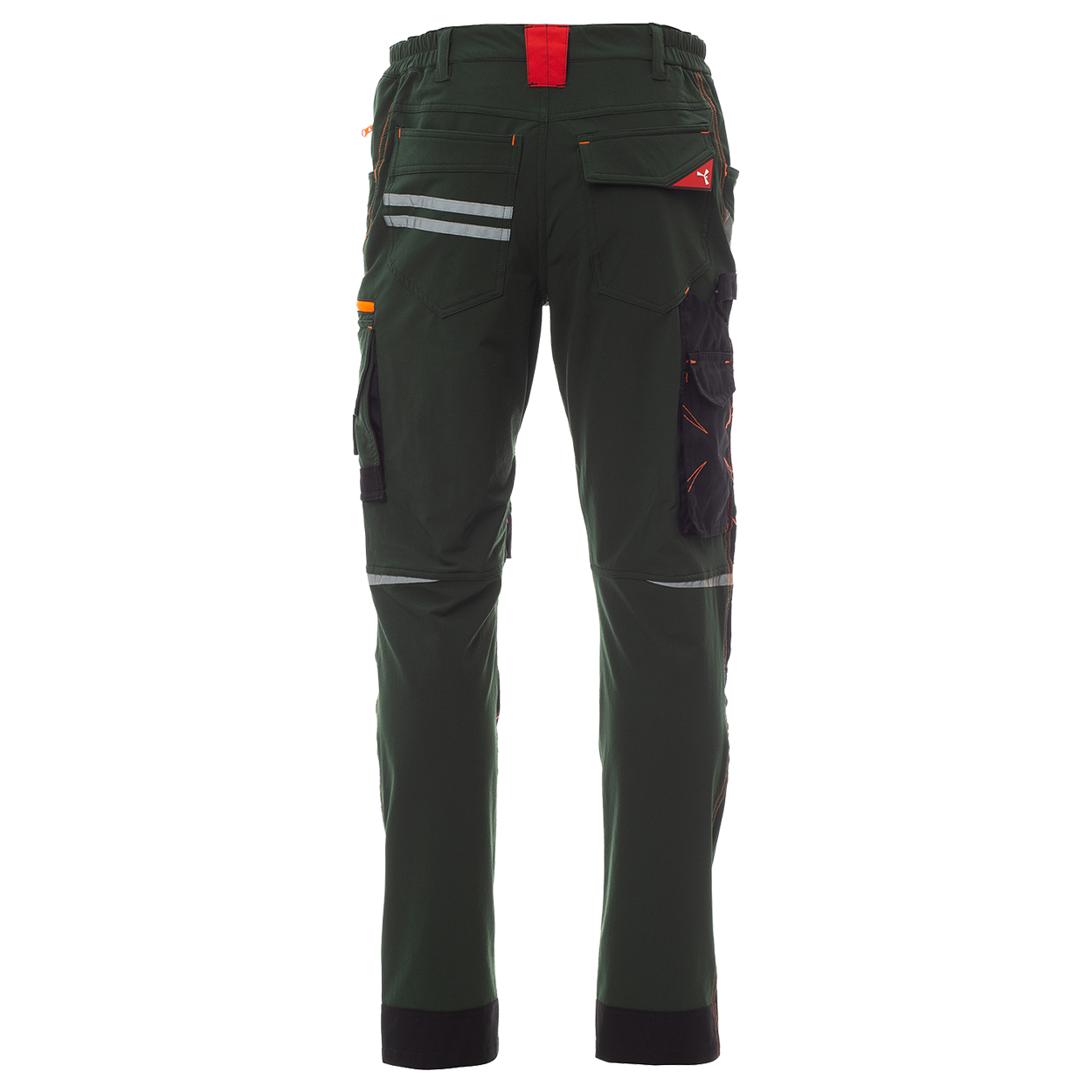 Work trousers PAYPER NEXT 4W GREEN/BLACK - 2