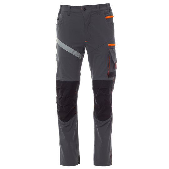 Work trousers PAYPER NEXT 4W GREY/BLACK - 1