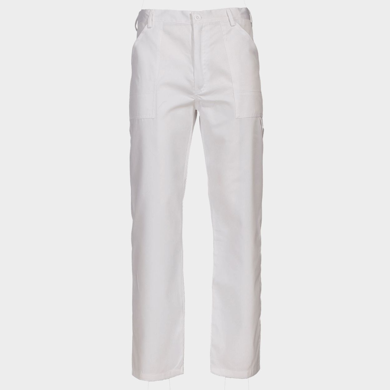 Παντελόνι εργασίας PLUTON T/C WHITE - 1