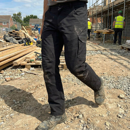 Παντελόνι εργασίας PRIMO MECHANICAL STRETCH BLACK - 3