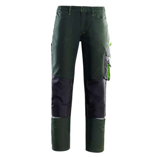 Work trousers PRISMA GREEN/BLACK - 1