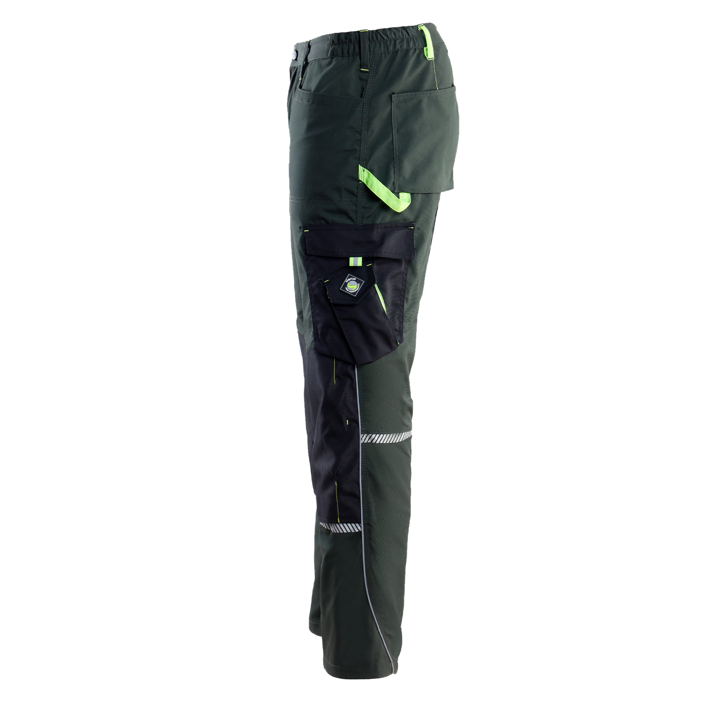Работен панталон PRISMA GREEN/BLACK - 4