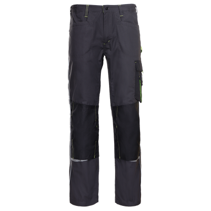 Work trousers PRISMA GREY/GREEN - 1