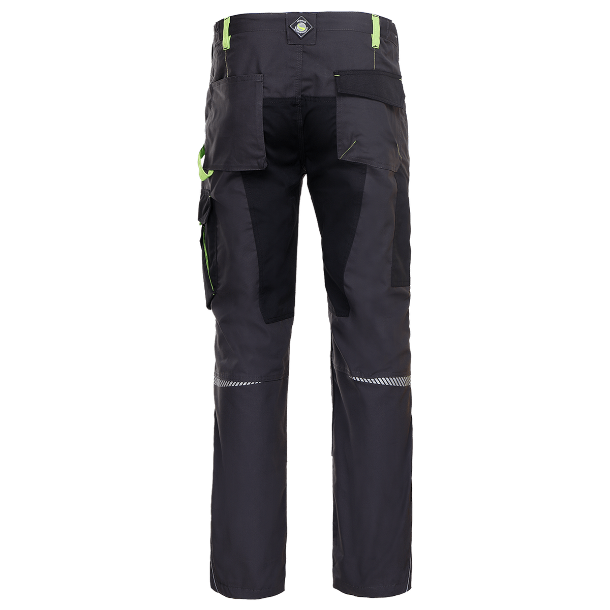 Work trousers PRISMA GREY/GREEN - 2